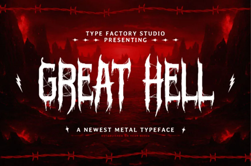 Great Hell Font