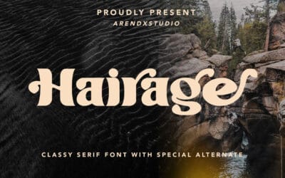 Hairage Font