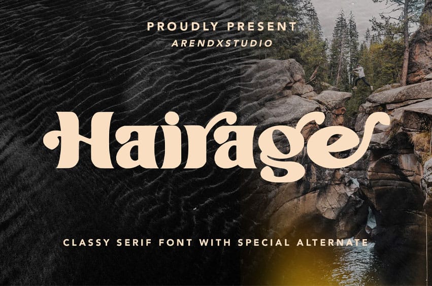 Hairage Font