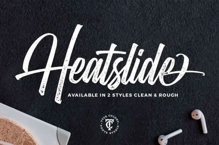 Heatslide Font