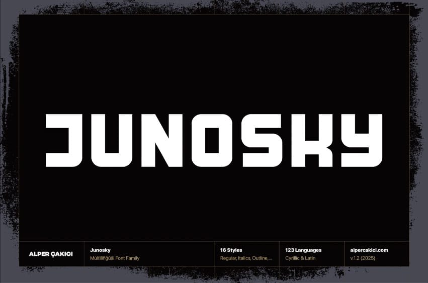 Junosky Font