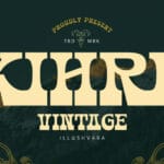 Kihre Vintage Font