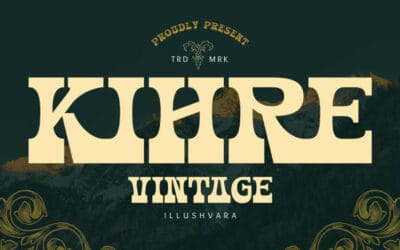 Kihre Vintage Font