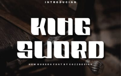 King Sword Font