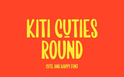 Kiti Cuties Round Font