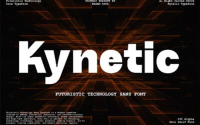 Kynetic Font