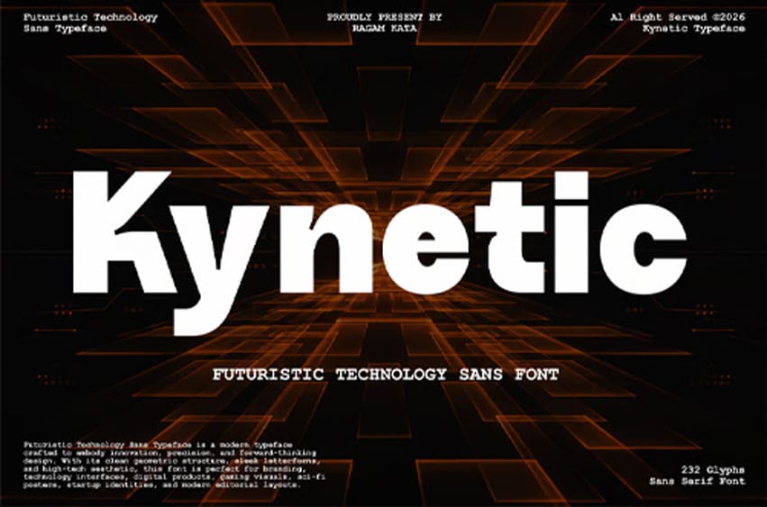 Kynetic Font