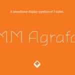 MM Agrafa Font