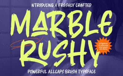 Marble Rushy Font