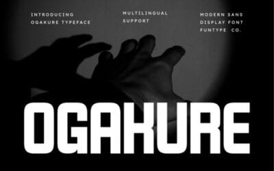 Ogakure Font