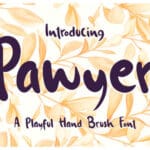 Pawyer Font