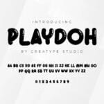 Playdoh Font