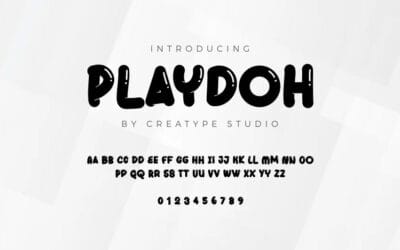 Playdoh Font