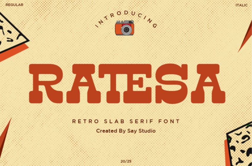 Ratesa Font