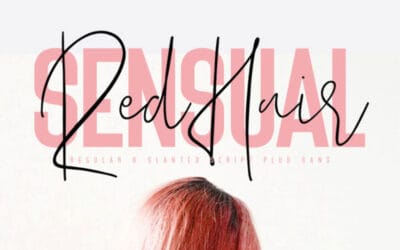 Red Hair Sensual Font