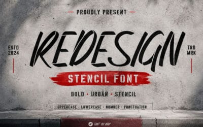 Redesign Font