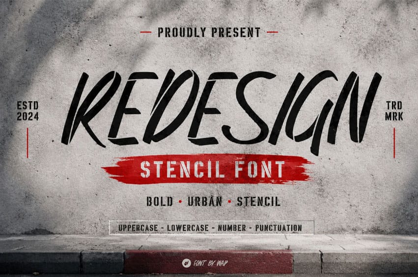 Redesign Font
