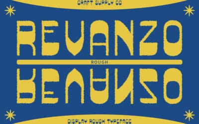 Revanzo Rough Font