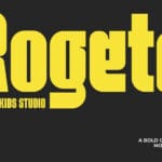 Rogeta Font