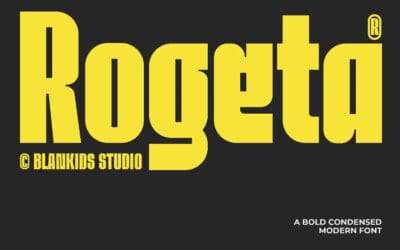 Rogeta Font