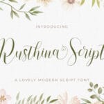 Rusthina Font