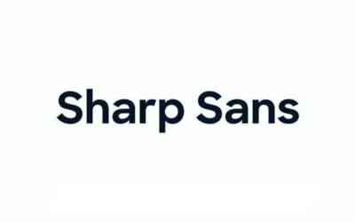 Sharp Sans Font