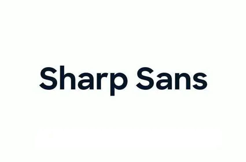 Sharp Sans Font