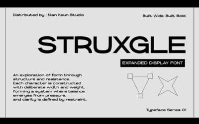 Struxgle Font