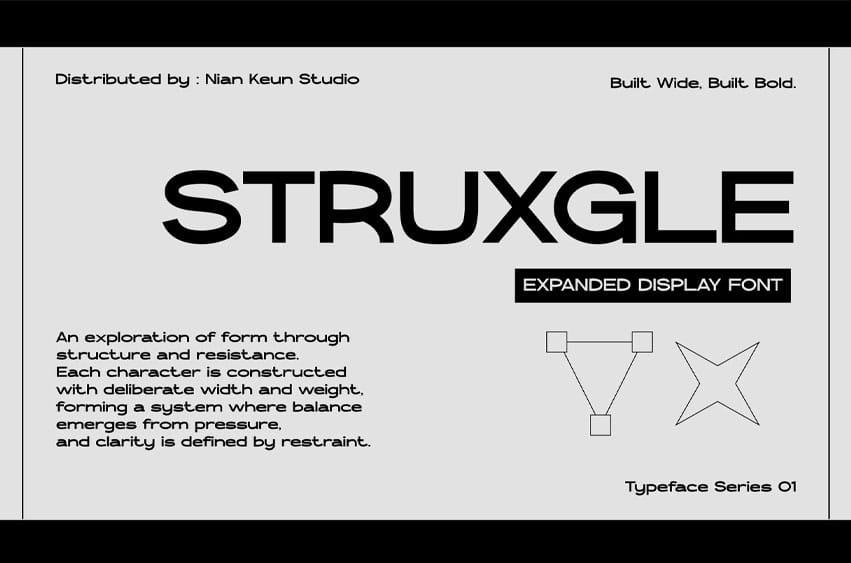 Struxgle Font