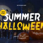 Summer Halloween Font