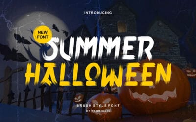 Summer Halloween Font