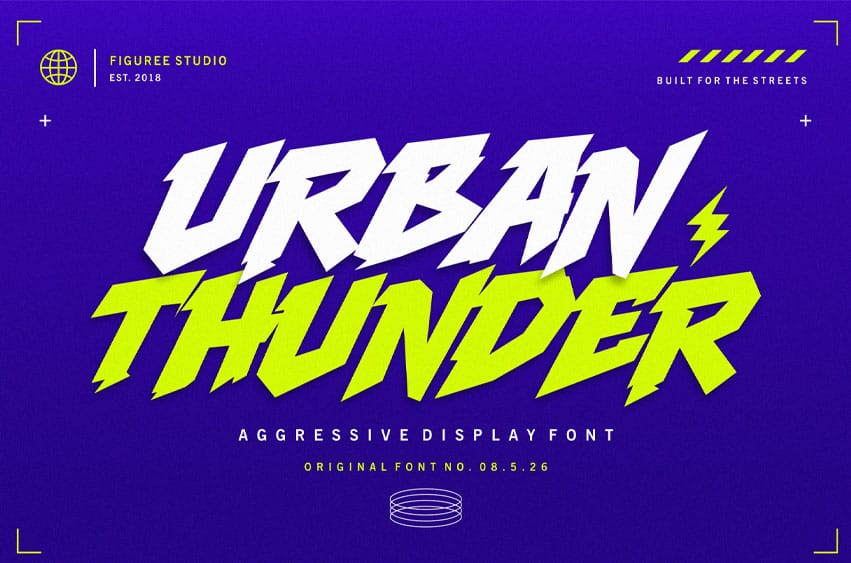 Urban Thunder Font