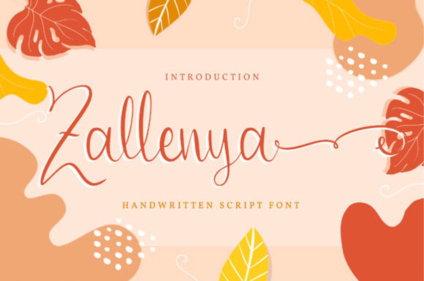 Zallenya Font