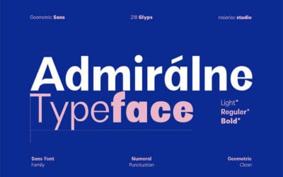 Admiralne Font