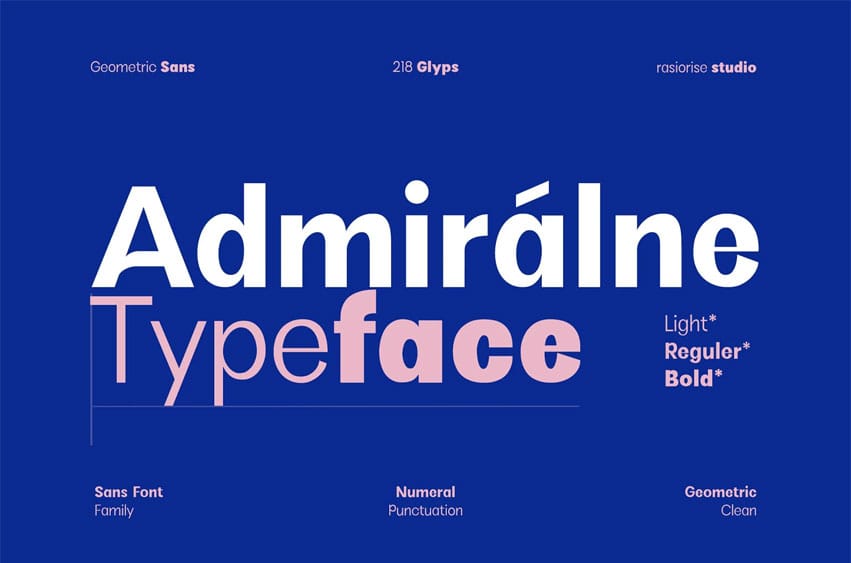 Admiralne Font