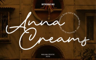 Anna Creams Font