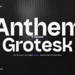 Anthem Grotesk Font