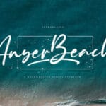 Anyer Beach Font