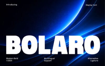 Bolaro Font