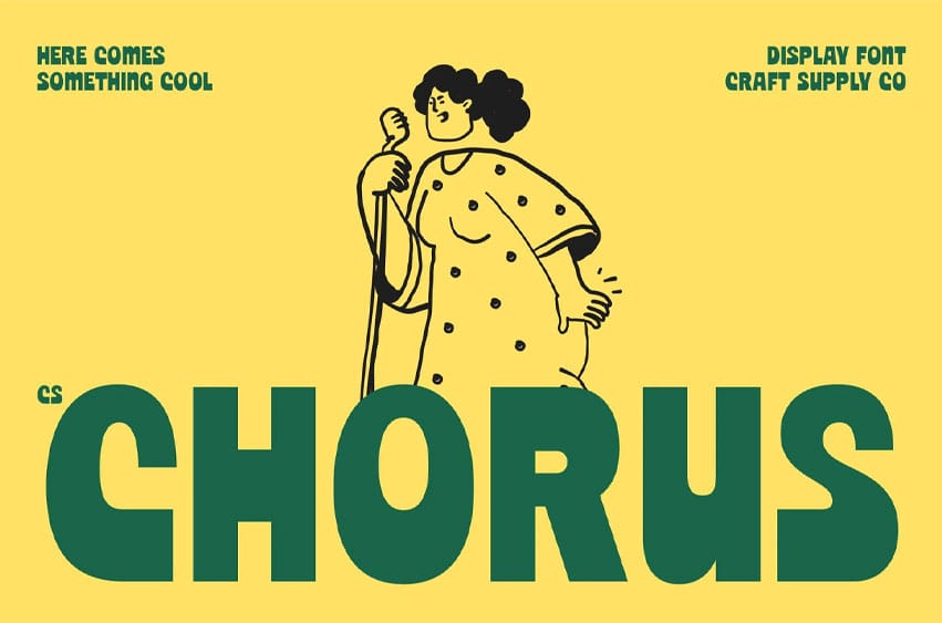 CS Chorus Font