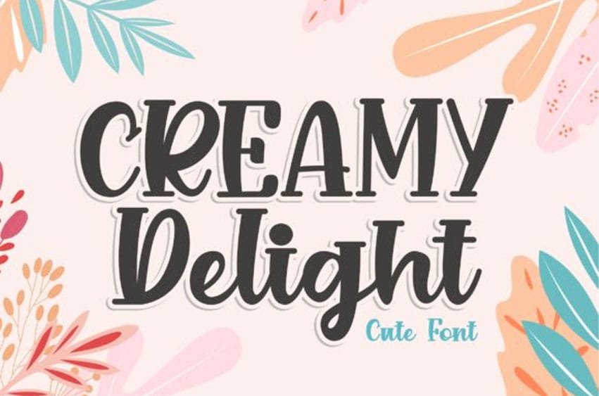 Creamy Delight Font