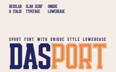 Dasport Font