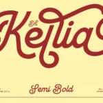 Dh Kellia Semi Bold Font