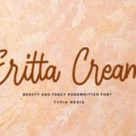 Eritta Cream Font