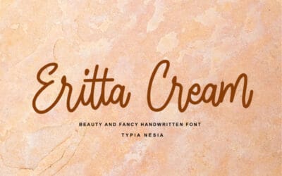 Eritta Cream Font