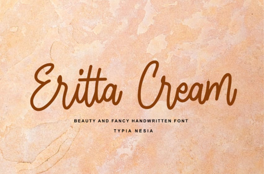 Eritta Cream Font