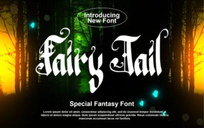 Fairy Tail Font