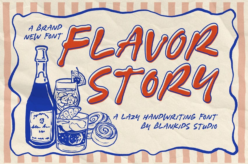 Flavor Story Font