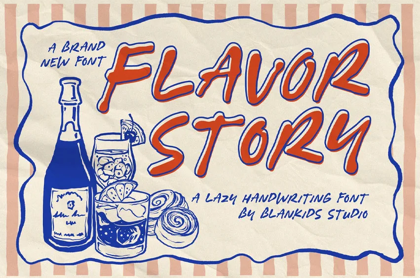 Flavor Story Font