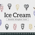 Ice Cream Font